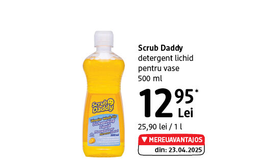 Scrub Daddy detergent