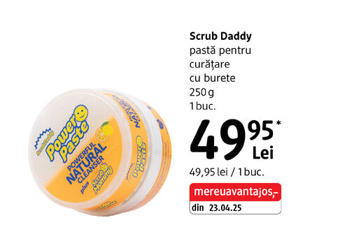 Scrub Daddy pastă pentru curățare
