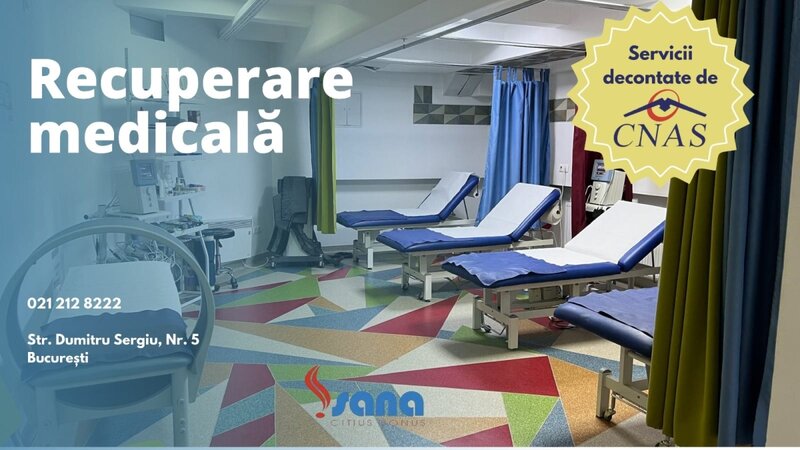 Ofertă Servicii de recuperare medicală decontate - Centrul Medical Sana
