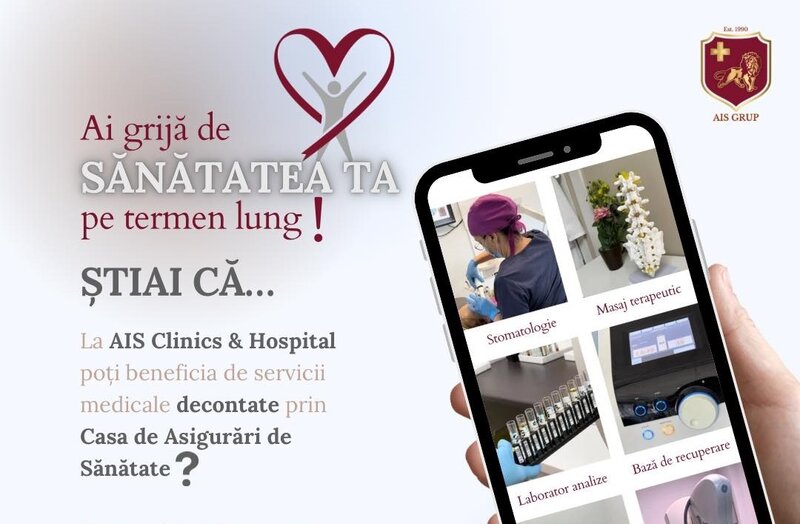 Ofertă Servicii medicale decontate - AIS Pharma & Clinics
