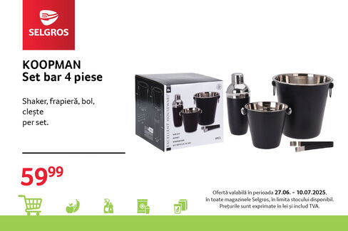 Set de Bar KOOPMAN