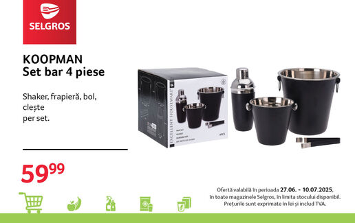 Set de Bar KOOPMAN
