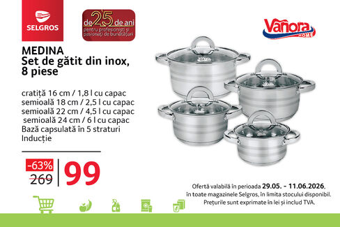 Set de gătit Medina