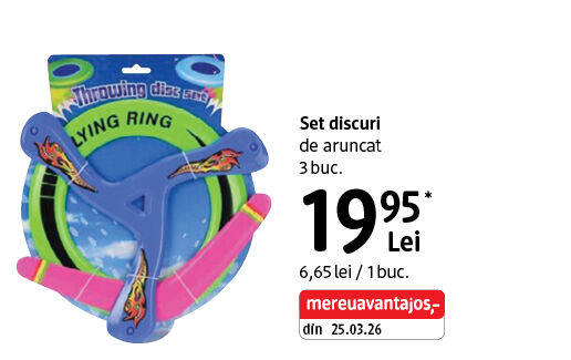 Set discuri de aruncat