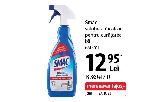 Smac soluție anticalcar