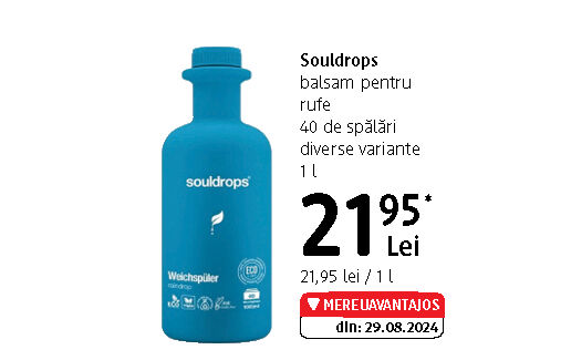 Souldrops balsam pentru rufe