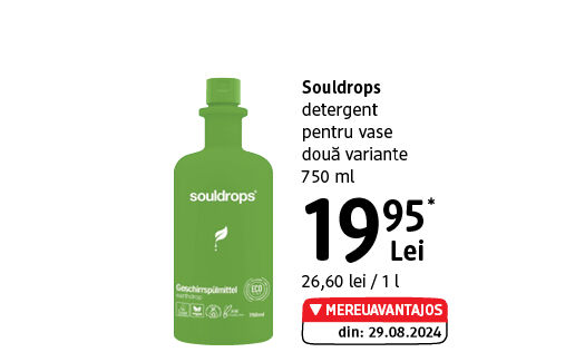 Souldrops detergent vase