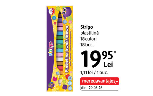 Strigo plastilină