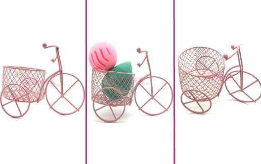 Suport Pink Bicycle pentru buretei de makeup