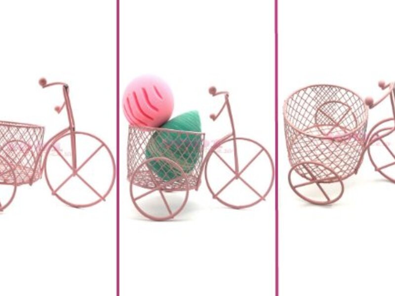 Ofertă Suport Pink Bicycle pentru buretei de makeup - 1001cosmetice.ro