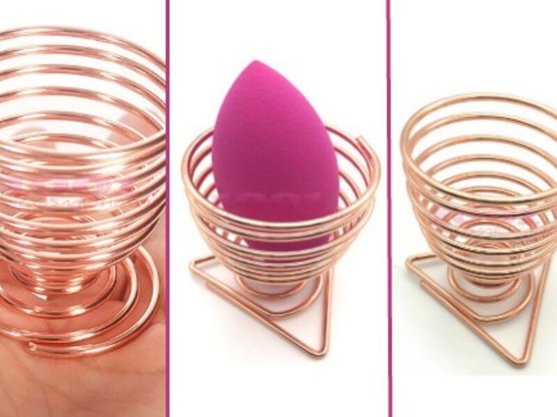 Ofertă Suport spirala pentru buretei de makeup - 1001cosmetice.ro