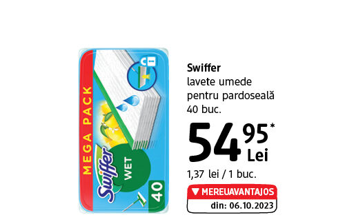 Swiffer lavete umede