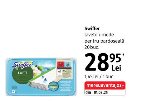 Swiffer lavete umede