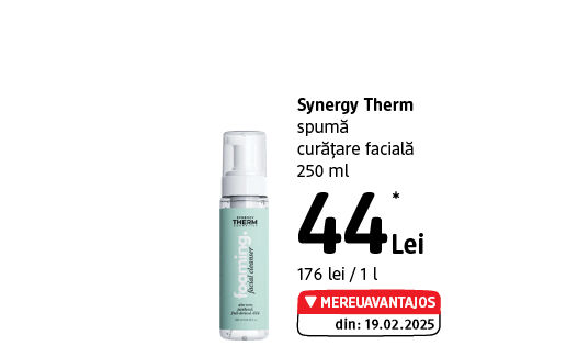 Synergy Therm spumă față