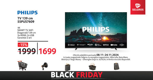 TV Philips 139 cm