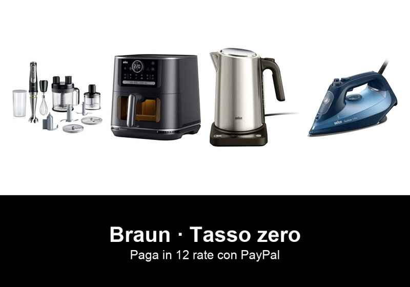 Ofertă Tasso zero | 12 rate con PayPal - Braunhousehold.com