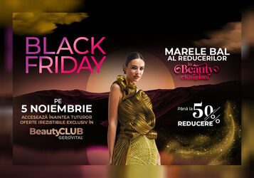 Teasing: Acces exclusiv la Black Friday pe 5 noiembrie!