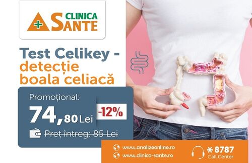 Test Celikey boala celiacă