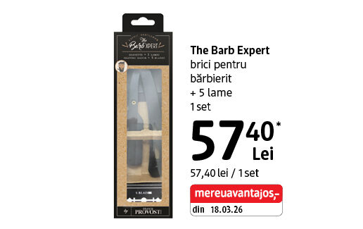 The Barb Expert brici pentru bărbierit
