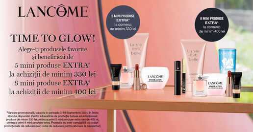 Time to Glow cu Lancôme