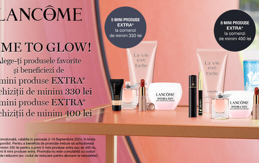 Time to Glow cu Lancôme