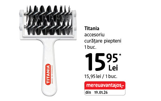 Titania accesoriu curățare piepteni