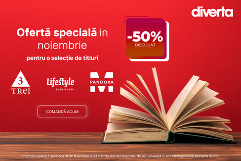 Trei, Lifestyle publishing si Pandora - 50% reducere