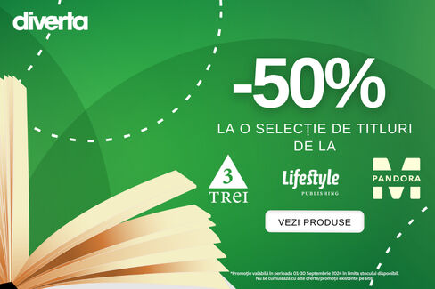 Trei, Lifestyle publishing si Pandora cu 50% reducere