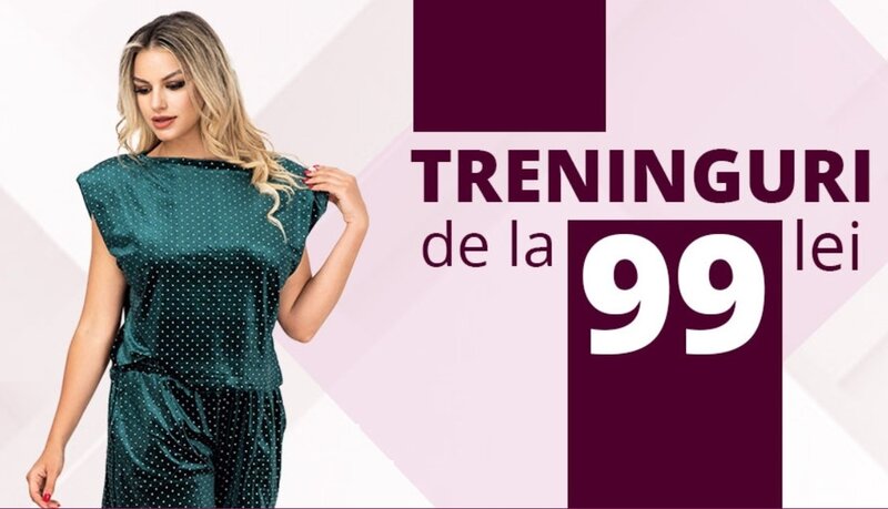 Ofertă Treninguri la 99 lei @InPuff - BEST SALES
