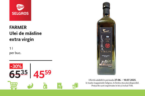 Ulei de măsline extra virgin FARMER