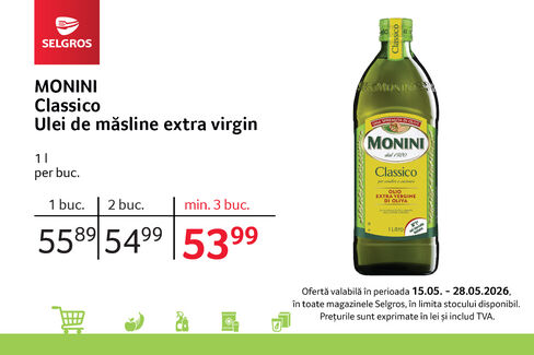 Ulei de măsline extravirgin Monini