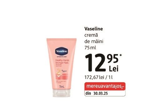 Vaseline cremă  de mâini