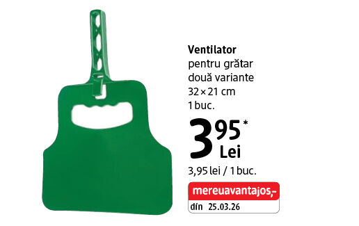 Ventilator pentru grătar