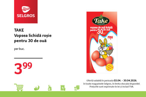 Vopsea de ouă lichidă Take