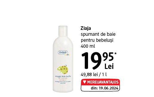 Ziaja spumant de baie