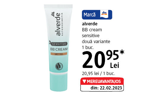 alverde BB cream
