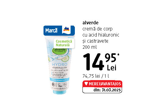 alverde cremă de corp