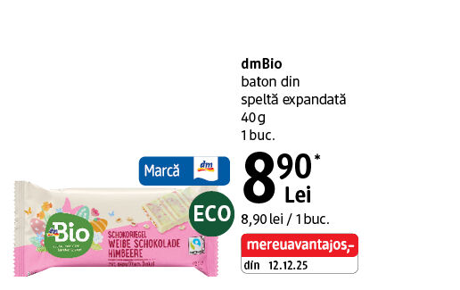 dmBio baton din spelta