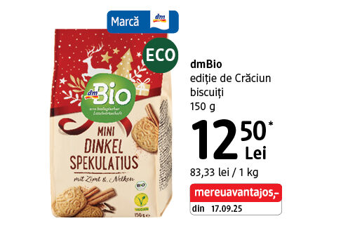 dmBio biscuiți