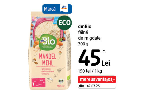 dmBio făină de migdale