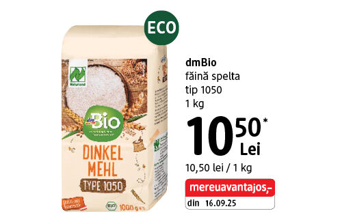 dmBio făină spelta