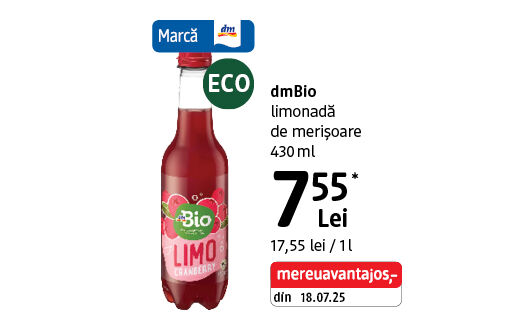 dmBio limonadă