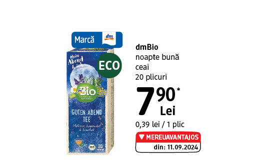 dmBio noapte bună ceai