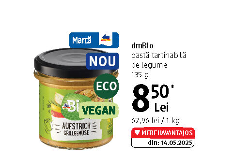 dmBio pastă tartinabilă