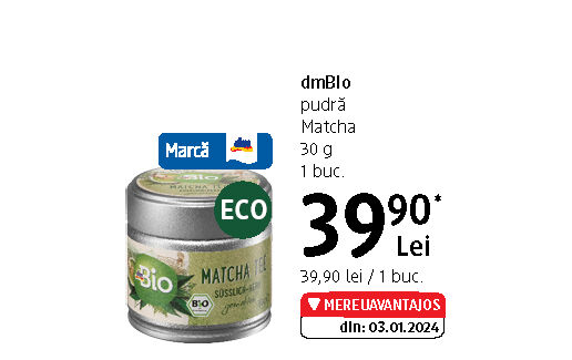 dmBio pudră Matcha