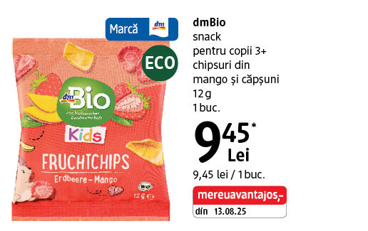 dmBio snack pentru copii