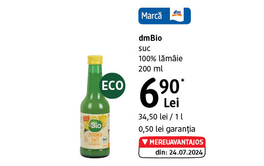 dmBio suc de lămâie