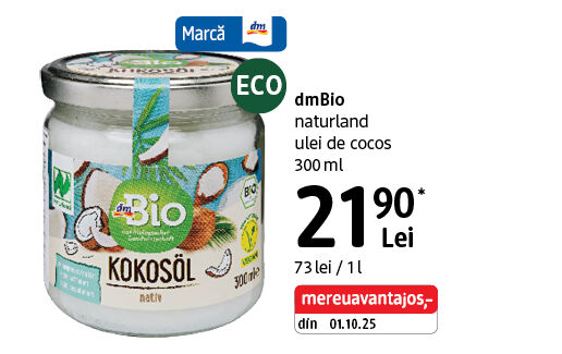dmBio ulei de cocos