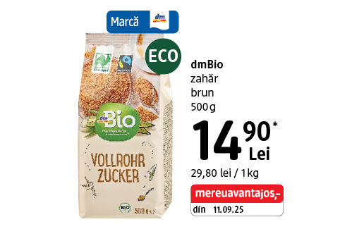 dmBio zahăr brun