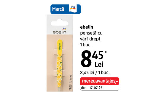ebelin pensetă
